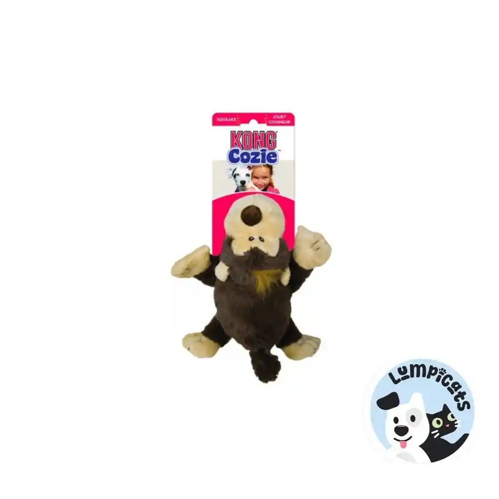 Kong Perro Peluche Cozie Mico Medium