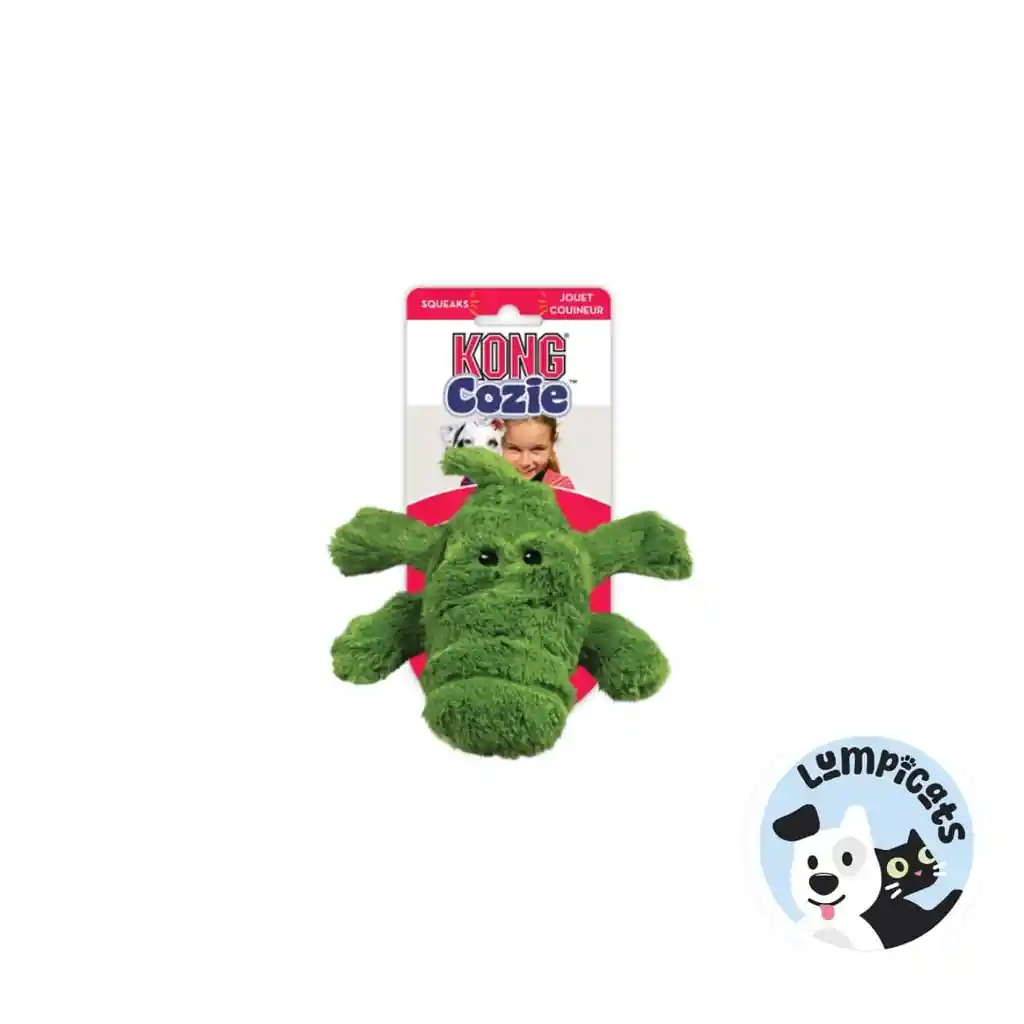 Kong Perro Peluche Cozie Cocodrillo Medium