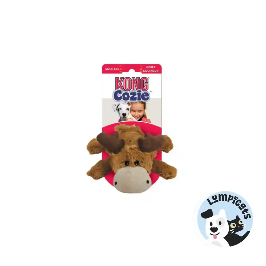 Kong Perro Peluche Cozie Alce Small