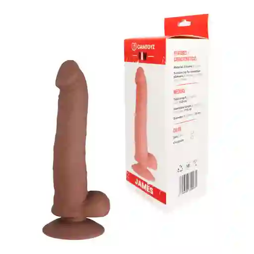 Dildo Realista James Café Camtoyz