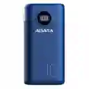 Powerbank Adata P10000qcd Cargarapida Usb-c De10000mah Azul