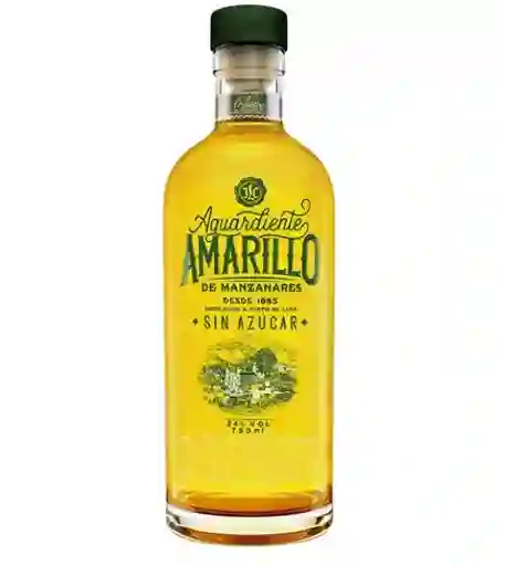 Aguardiente Amarillo De Manzanares X 750 Ml