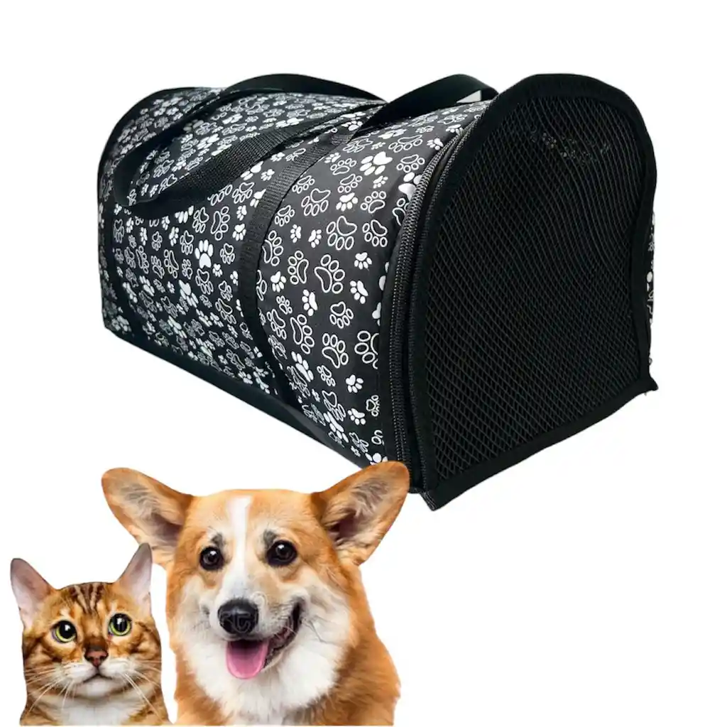 Guacal Bolso Cargador Para Perros Y Gatos Cabina