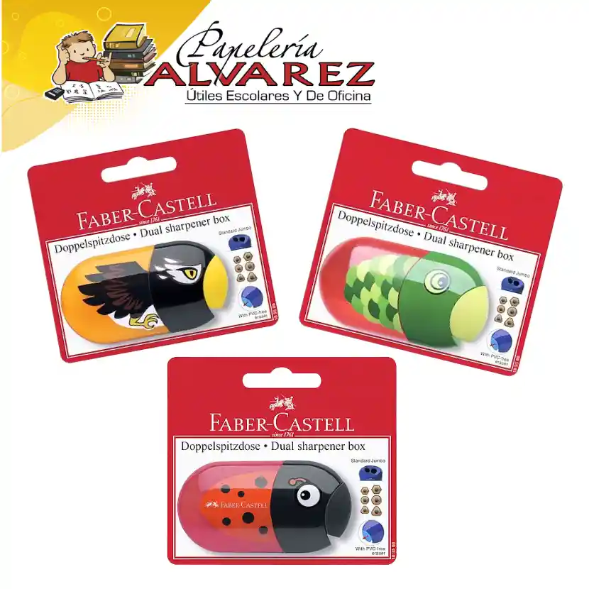 Sacapuntas Faber Castell Pez 183595