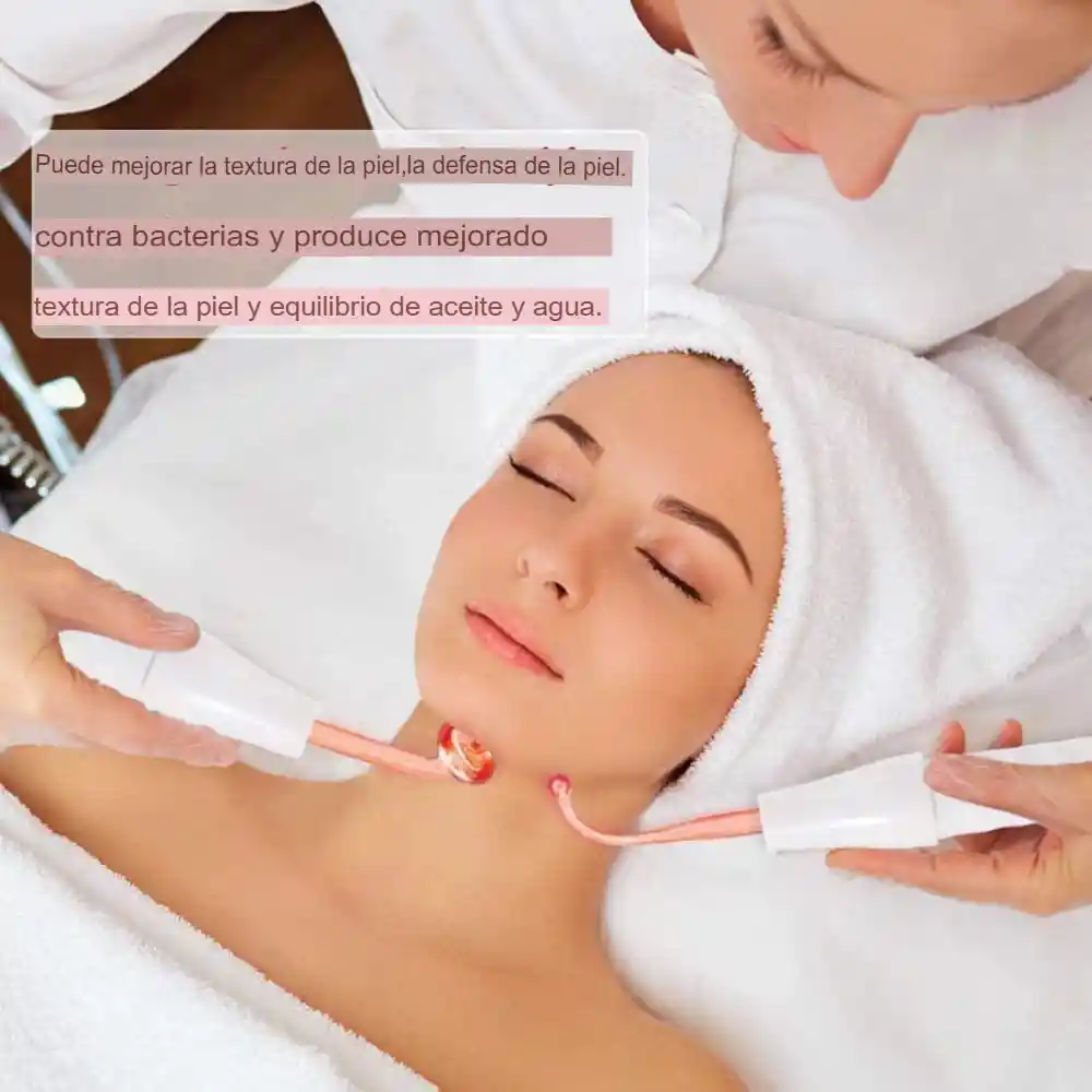 Portátil Alta Frecuencia Facial Belleza De Dispositivos Con 7 Electrodos