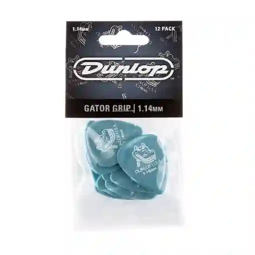 Pick Gator Grip Dunlop 417p1.14, 1.14, 12 Unidades