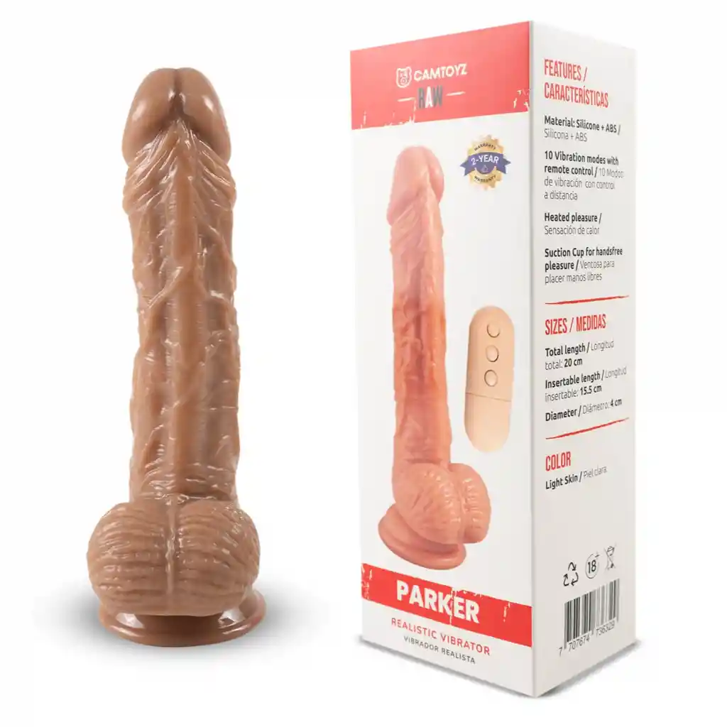 Vibrador Realista Parker Camtoyz