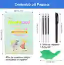 Cuaderno De Escritura Mágico En Español Reutilizable 4pcs