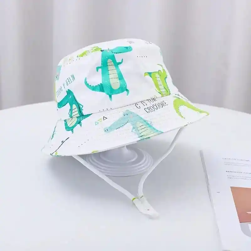 Sombrero De Sol Para Bebes Niñas Niños Gorro De Sol Playa Cocodrilo