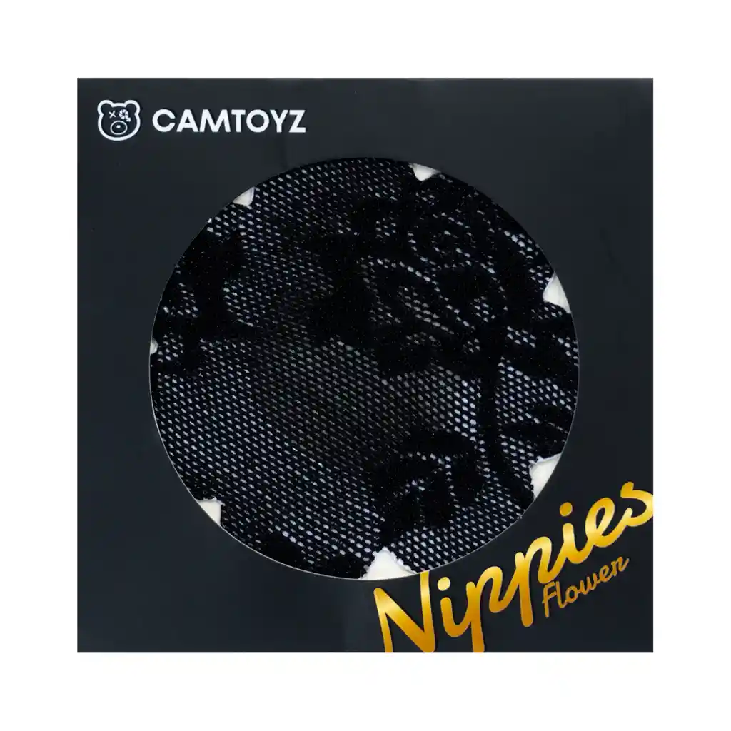 Pezonera Flower Negro Camtoyz