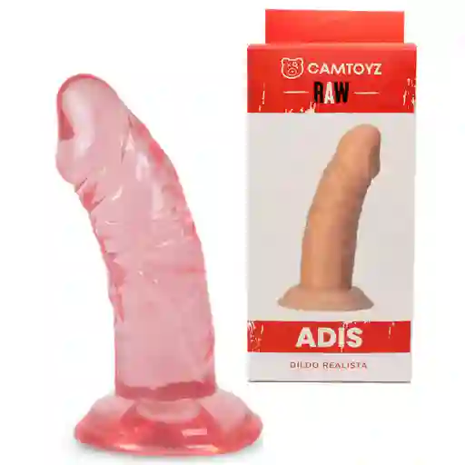 Dildo Realista Adis Rosado Camtoyz