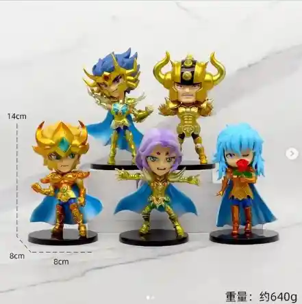 Figuras Caballeros Del Zodiaco Dorado