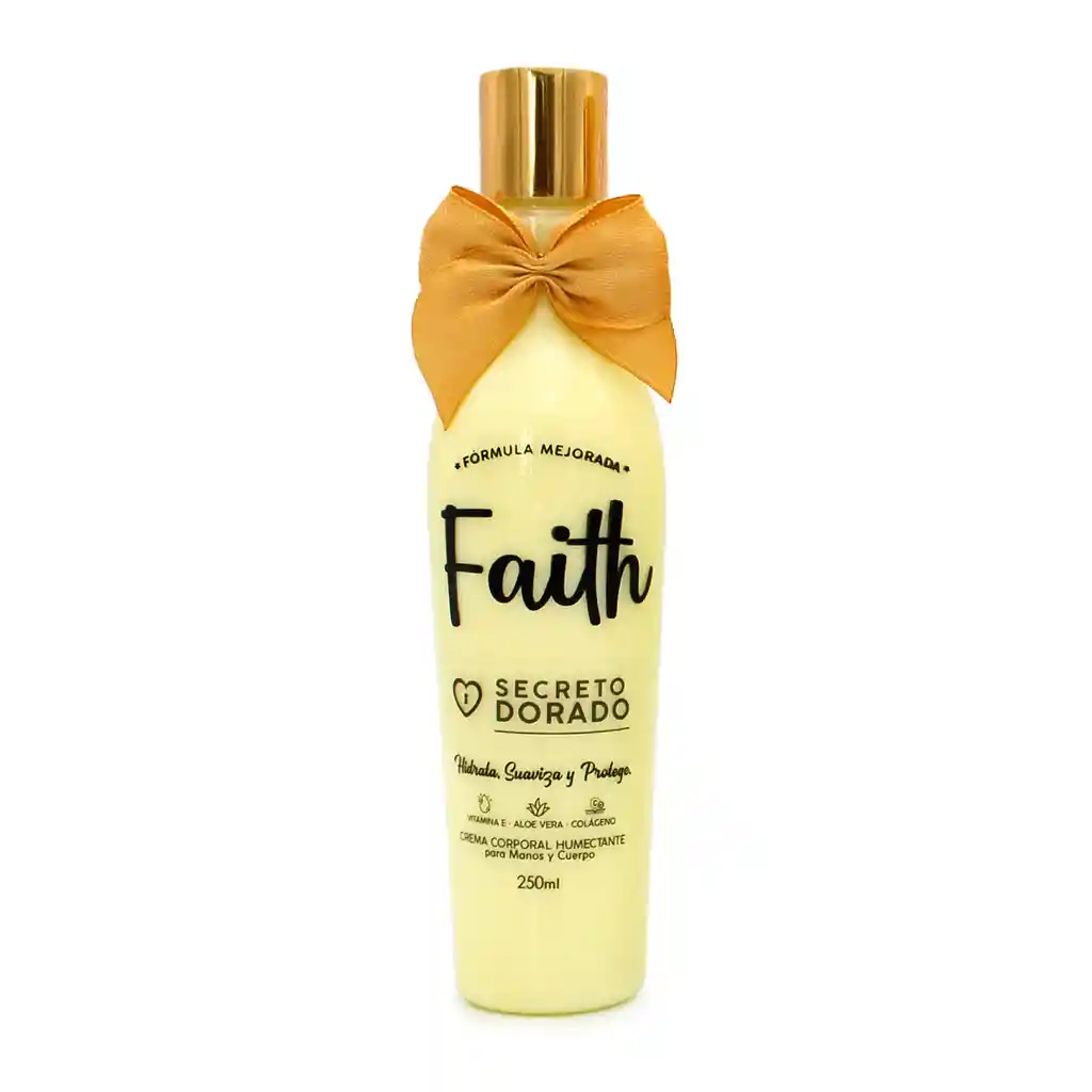 Crema Hidratante Faith Dorada 250 Ml – Nueva Edición