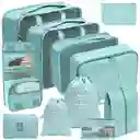 Organizador De Ropa Equipaje 11pcs Set Para Maleta De Viaje