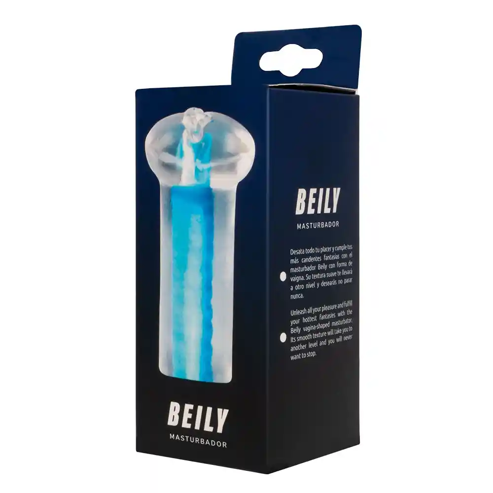 Masturbador Realista Beily Transparente Camtoyz