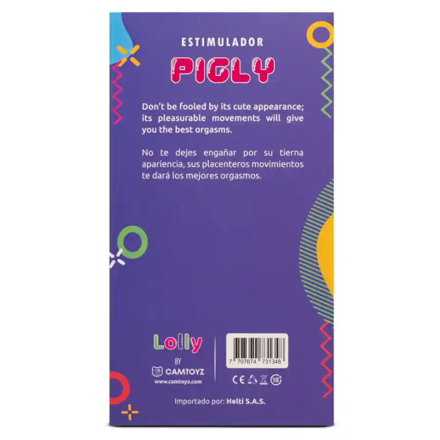 Estimulador De Clítoris Pigly Camtoyz