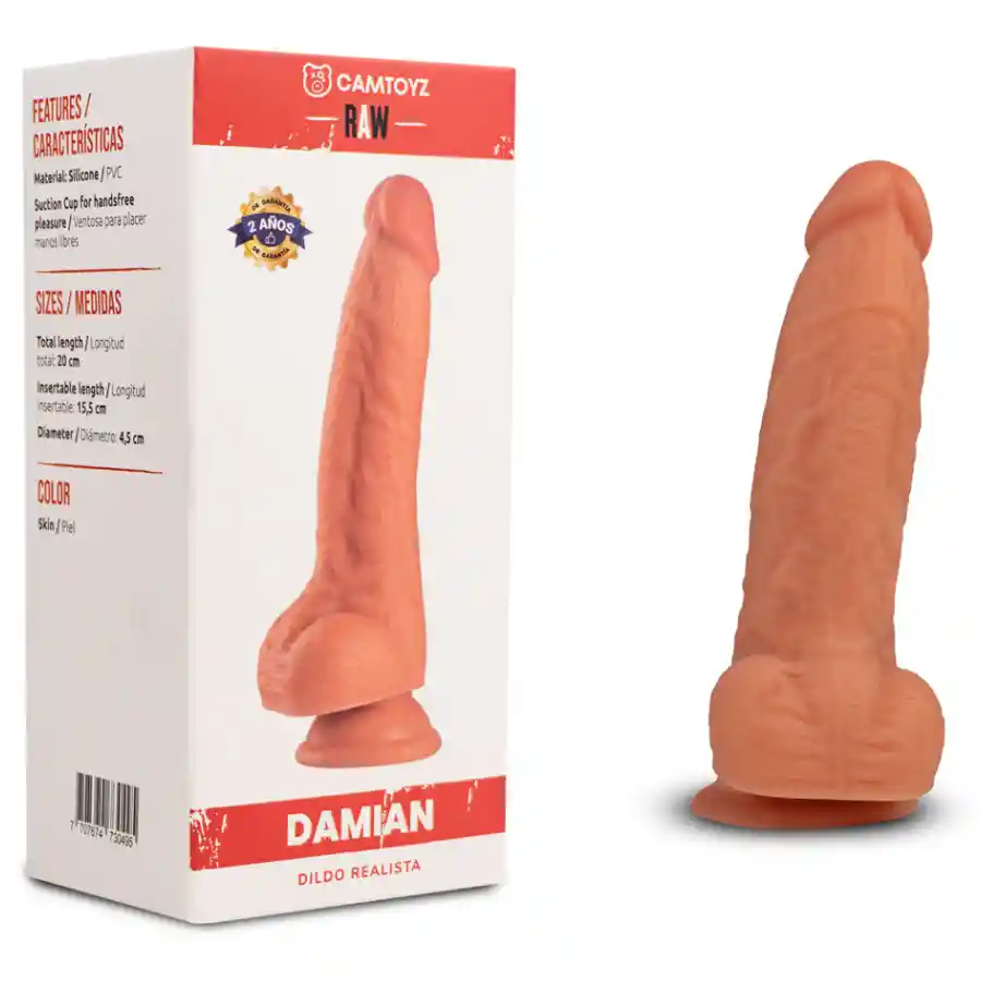 Dildo Realista Damian Camtoyz