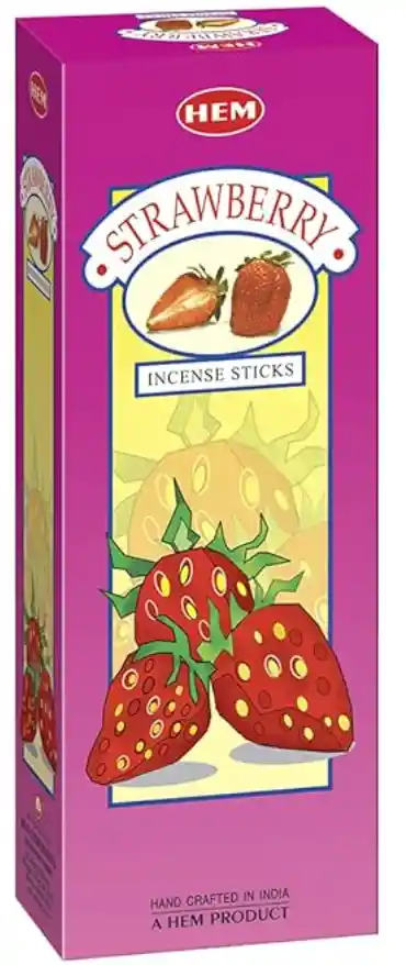 Incienso Strawberry Fresa X8 Hem Premium