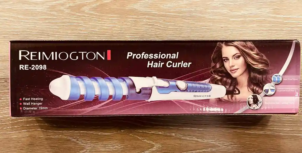 Pinza Rizador Ondulador En Espiral Ceramica Profesional Nova