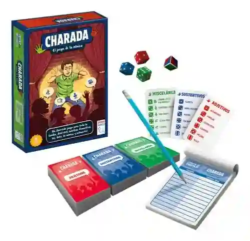 Juego De Mesa Charada Smart Games Ronda Original