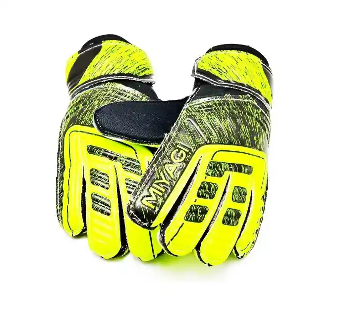 Guantes De Aquero Futbol Talla 4 Niño Amarillo