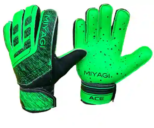 Guantes De Arquero Futbol Talla 4 Verde Niños