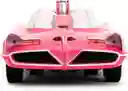 Carro Coleccionable Pink Slips Classic Tv Series Batmobile Rosado Modelo Descapotable Coche Juguete Fiesta Regalos, Colección