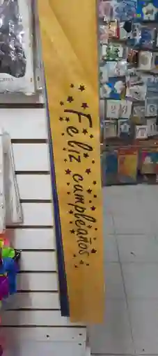 Banda O Cinta De Feliz Cumpleaños