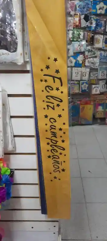Banda O Cinta De Feliz Cumpleaños