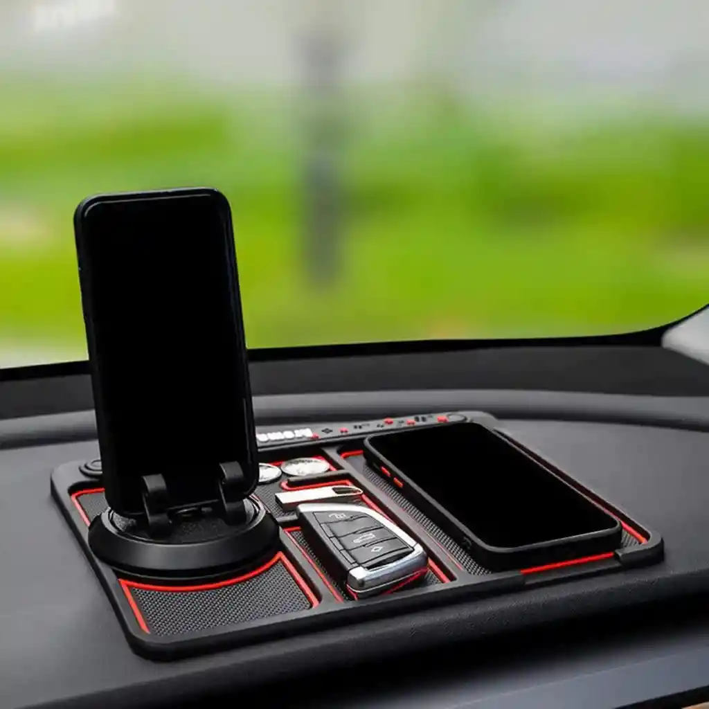 Soporte Para Carro Multifuncional Ajustable Para Smartphone, Gps, Versatil