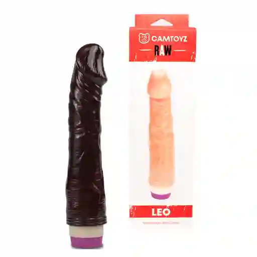 Vibrador Realista Leo Café Camtoyz