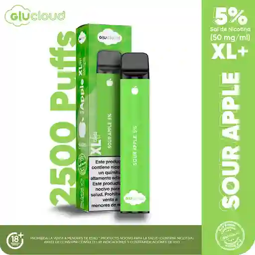 Vap Glucloud Sour Apple Xl 5%