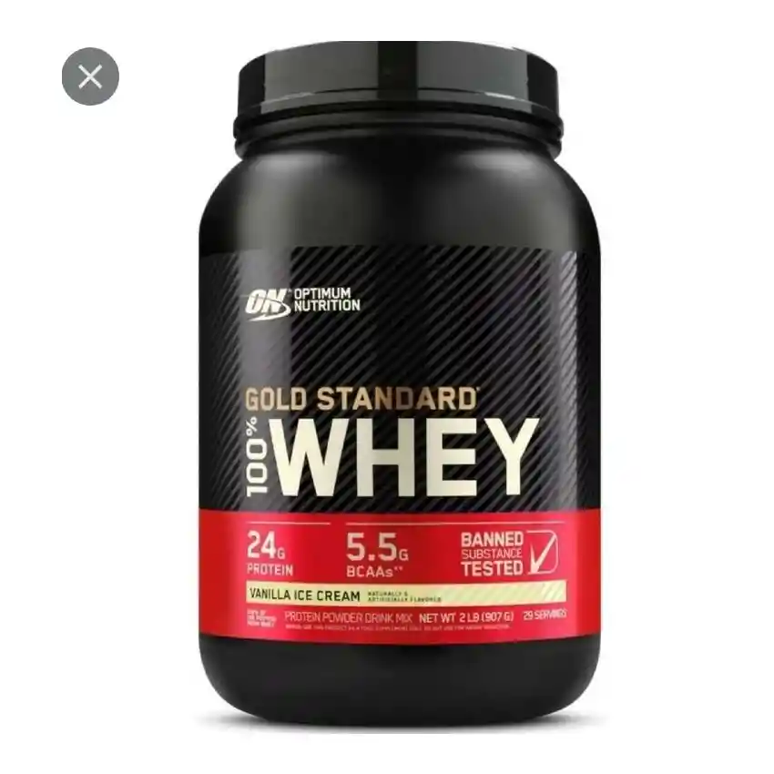 100 % Whey Gold Standard 2 Lbs Sabor Vainilla Ice Cream