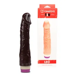 Vibrador Realista Leo Café Camtoyz