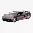 Carro Coleccionable 2020 Chevrolet Corvette Rosado Modelo Descapotable Coche Juguete Fiesta Regalos, Colección