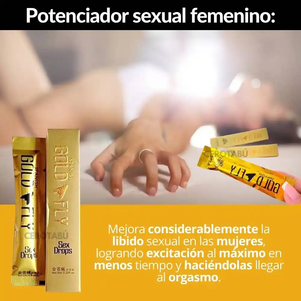 Splash Masculino O Femenino Con Feromonas + Potenciador Estimulante Femenino Gold Fly