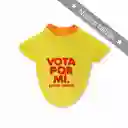 Camiseta S Amarillo Vota Por Mí