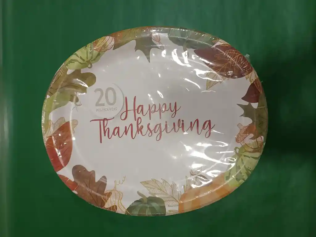 Bandeja De Thanksgiving X 20