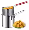 Olla Freidora Profunda 1200ml Con Canasta