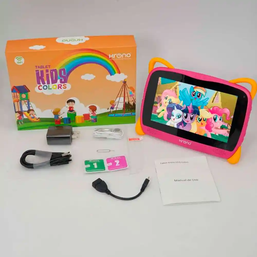 Tablet Infantil Krono 32gb 6gb Rosada
