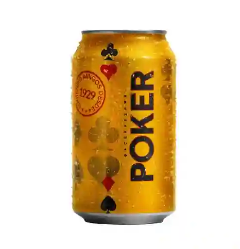 Cerveza Poker Lata X 330 Ml