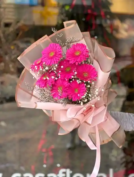 Bouquet Gerberas Rosadas