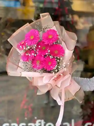 Bouquet Gerberas Rosadas