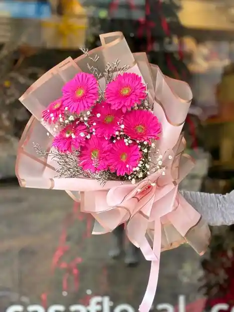 Bouquet Gerberas Rosadas