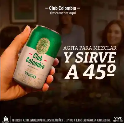 Cerveza Club Colombia Trigo Lata 330 Ml X 6