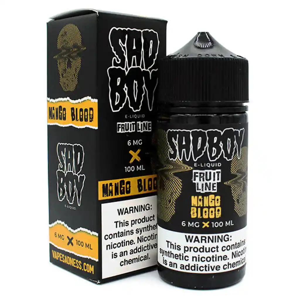 Sadboy Line Fruit Sub-ohm Mango Blood 6mg 100ml