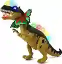 Juguete Dinosaurio Movimiento, Luz Y Sonido Funciona Con Pilas, Dinosaurio De Doble Cresta Para Niño