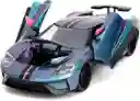 Carro Coleccionable 2017 Ford Gt Tornasol Modelo Descapotable Coche Juguete Fiesta Regalos, Colección