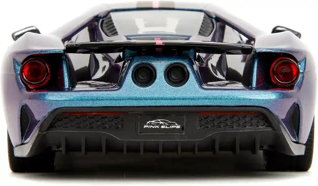 Carro Coleccionable 2017 Ford Gt Tornasol Modelo Descapotable Coche Juguete Fiesta Regalos, Colección