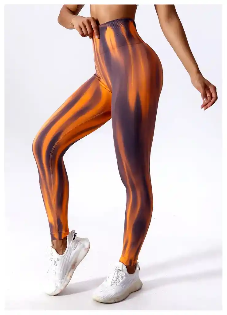 Leggings Sin Costuras Tie Dye